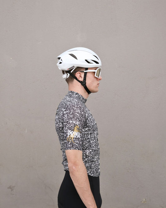 PRIMA base jersey Marble Black