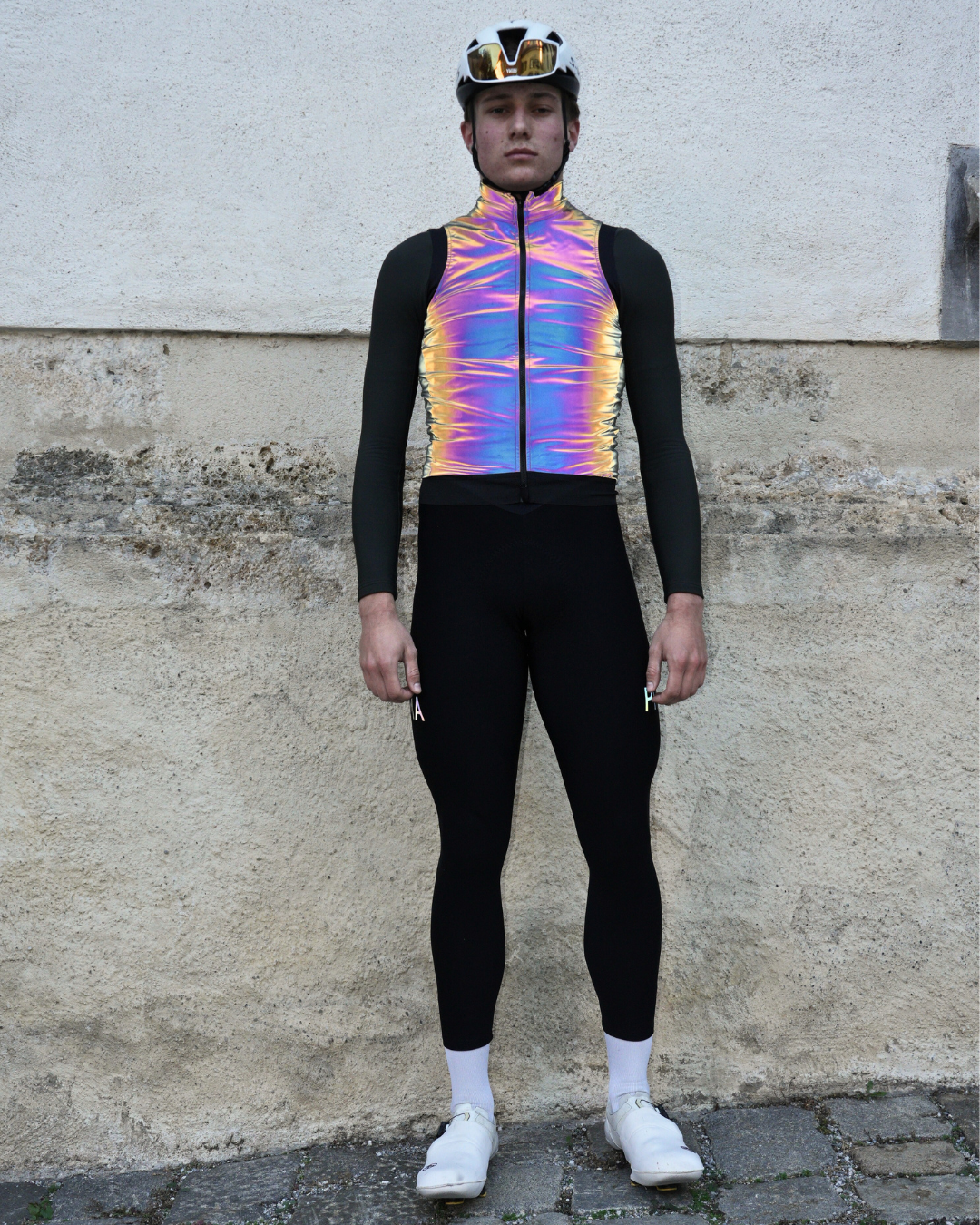 PRIMA aurora iridescent gilet