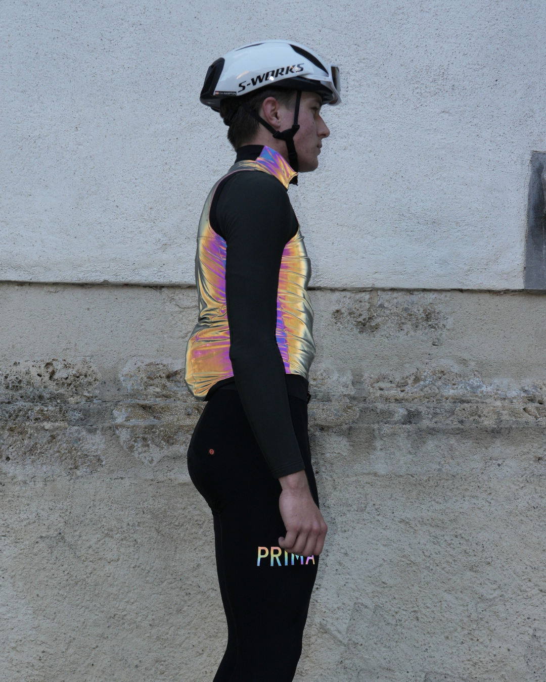 PRIMA aurora iridescent gilet