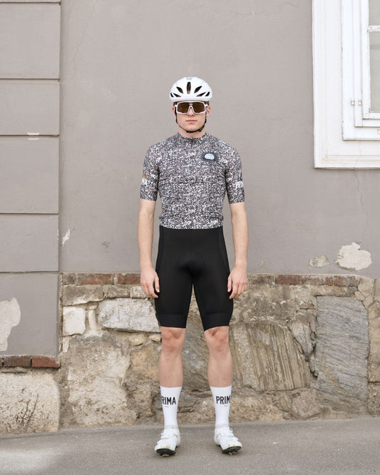 PRIMA base jersey Marble Black