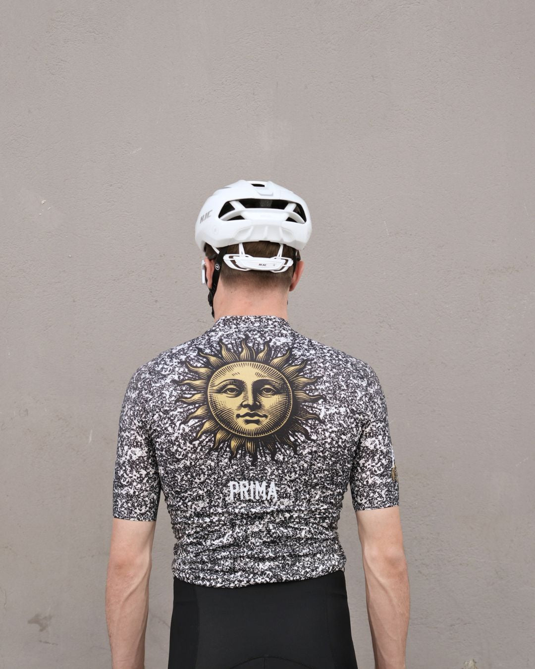 PRIMA base jersey Marble Black