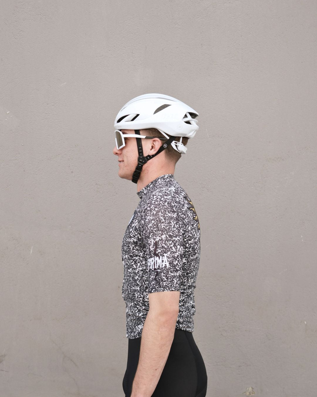 PRIMA base jersey Marble Black