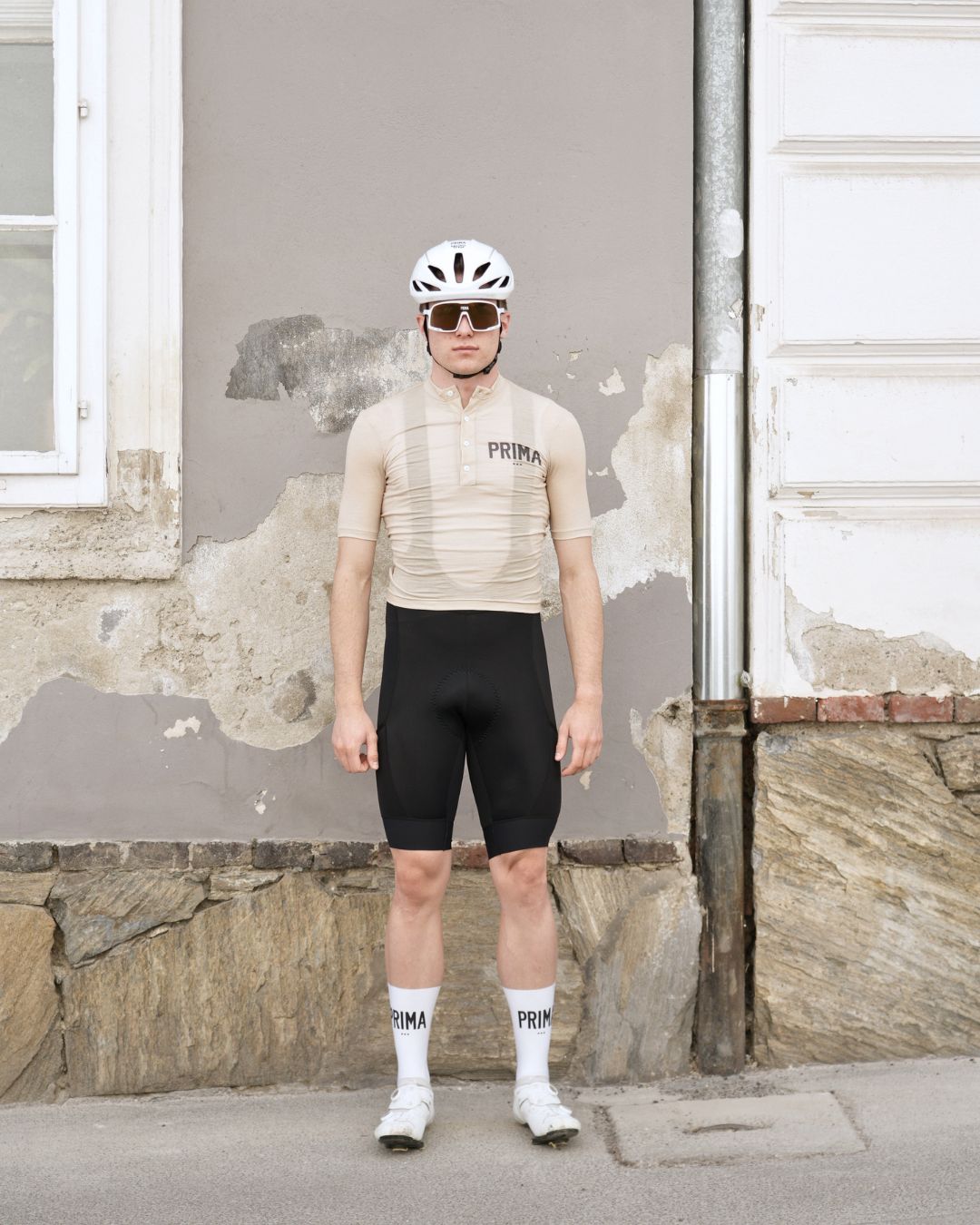 PRIMA merino button jersey