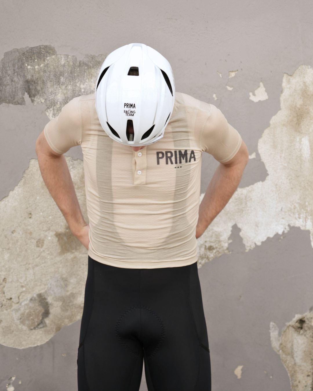 PRIMA merino button jersey